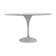 Space age tulip table with wooden top, Italy 1970s