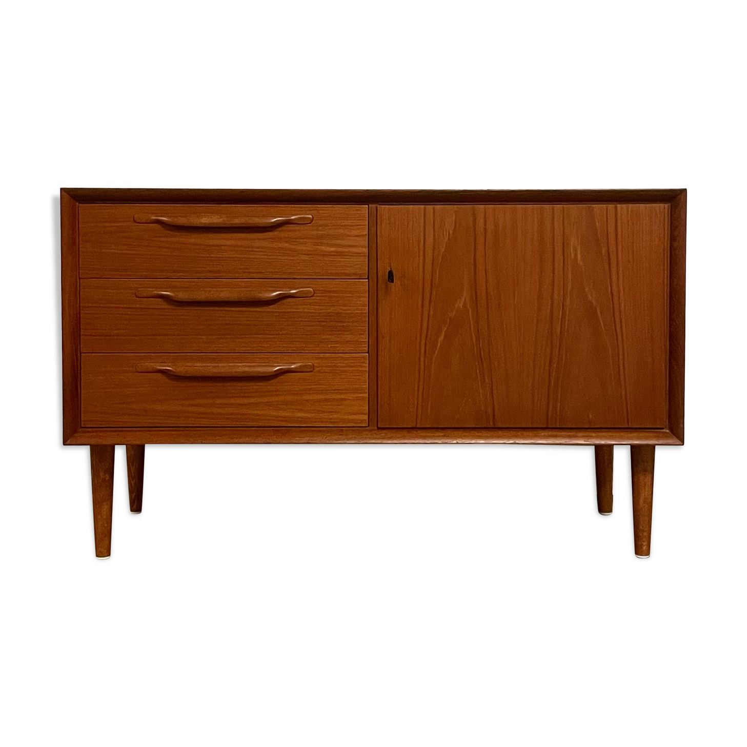 MidCentury Teak Sideboard by Heinrich Riestenpatt 1960s