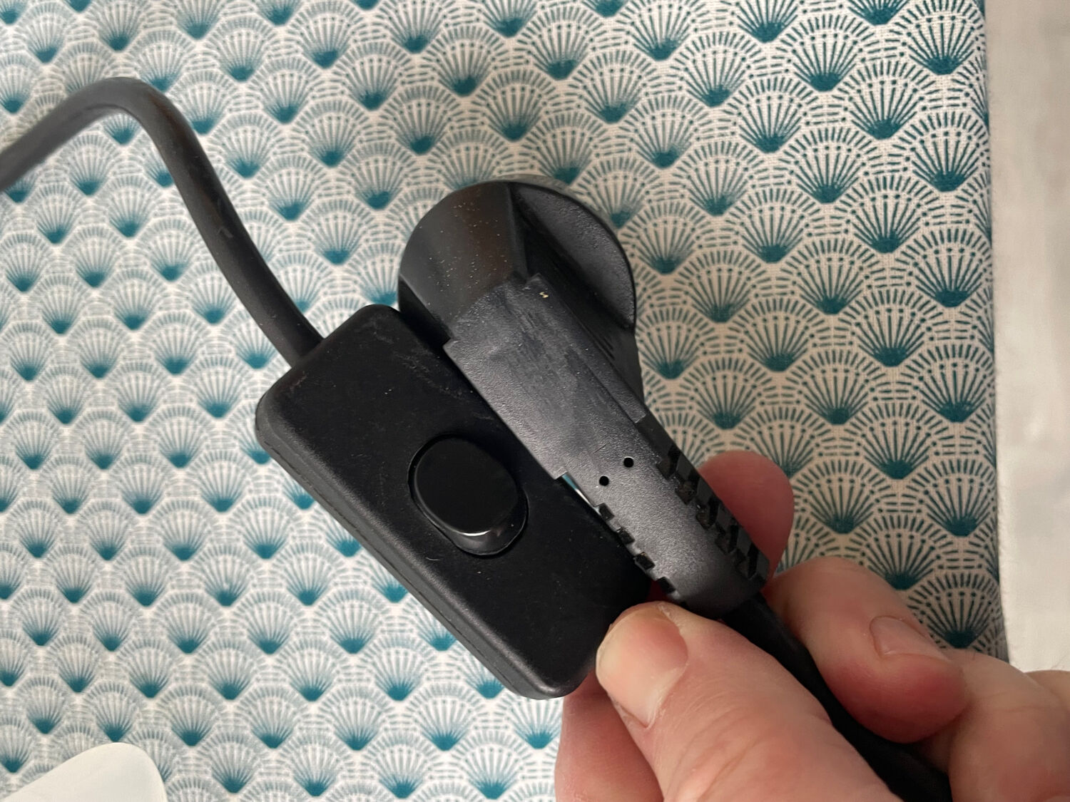 Half-moon Murano lamp