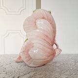 Vase papillon en céramique vernissée italienne