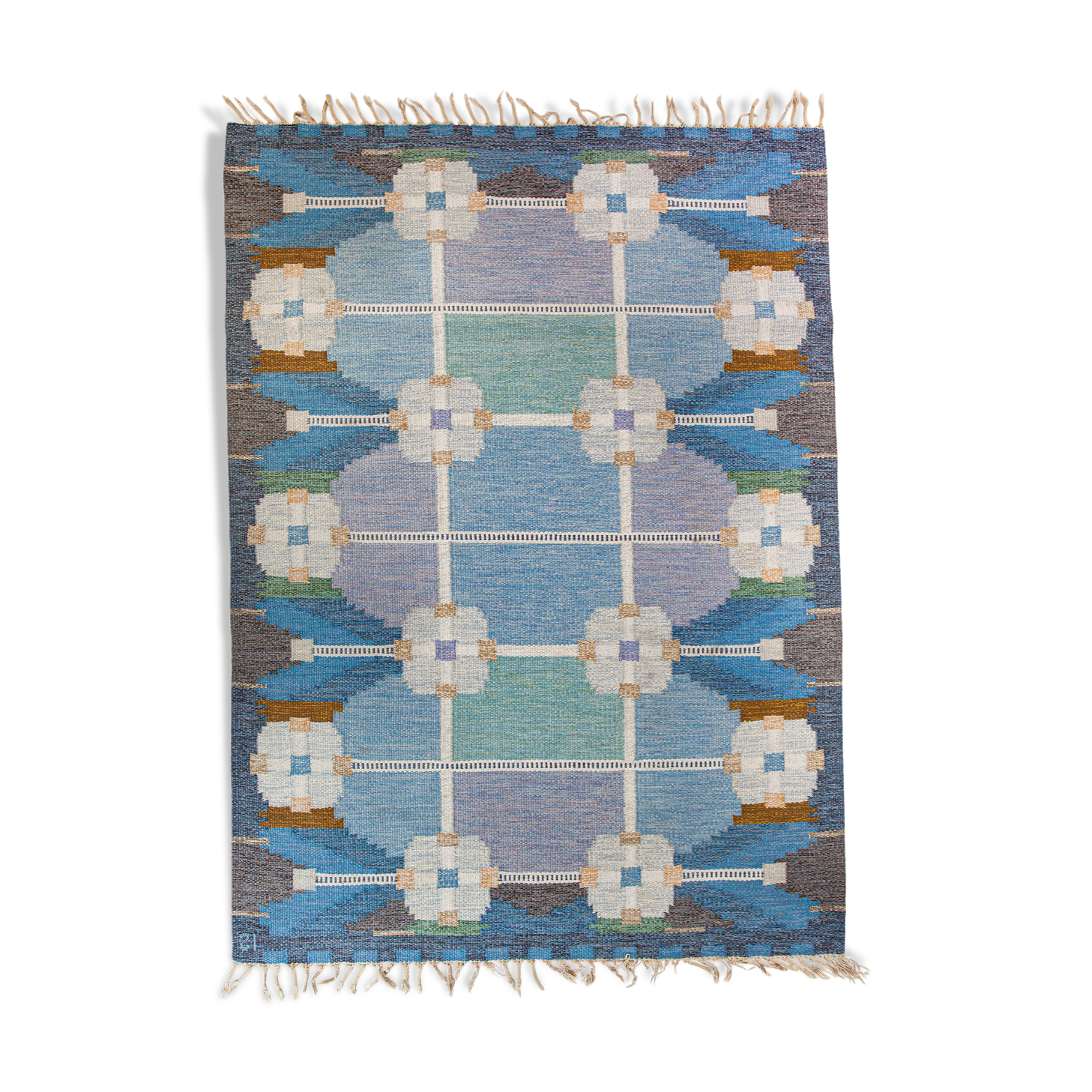 Scandinavian carpet by Ingegerd Silow 228x170cm