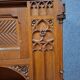 buffet ancien en chêne sculpté – style gothique / néo-gothique / XXeme