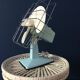 Vintage calor tilting fan mint