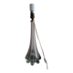 Glass lamp foot