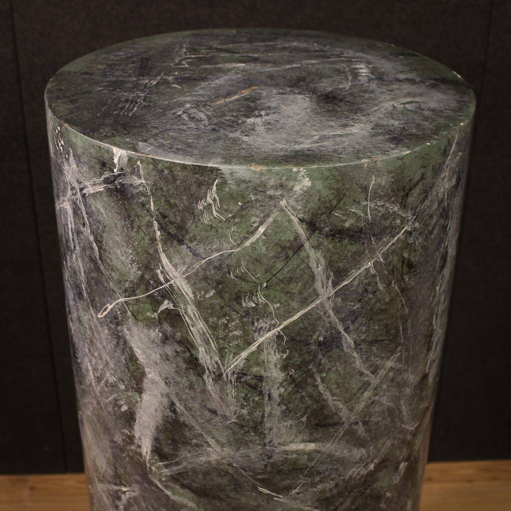 20th century lacquered and painted Italian column