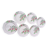 Iron earth dessert plates