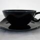 2 cups with saucers New Time Boch Frères 1955