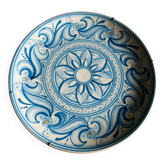 Decorative ceramic plate by Alessi - Caltagirone