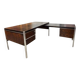 XL vintage executive desk / EFAC corner desk