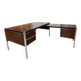 Bureau de direction XL vintage / bureau d'angle EFAC