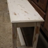 Bench patinated