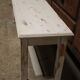 Bench patinated
