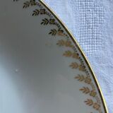 Serving dish and its real porcelain FD saucier