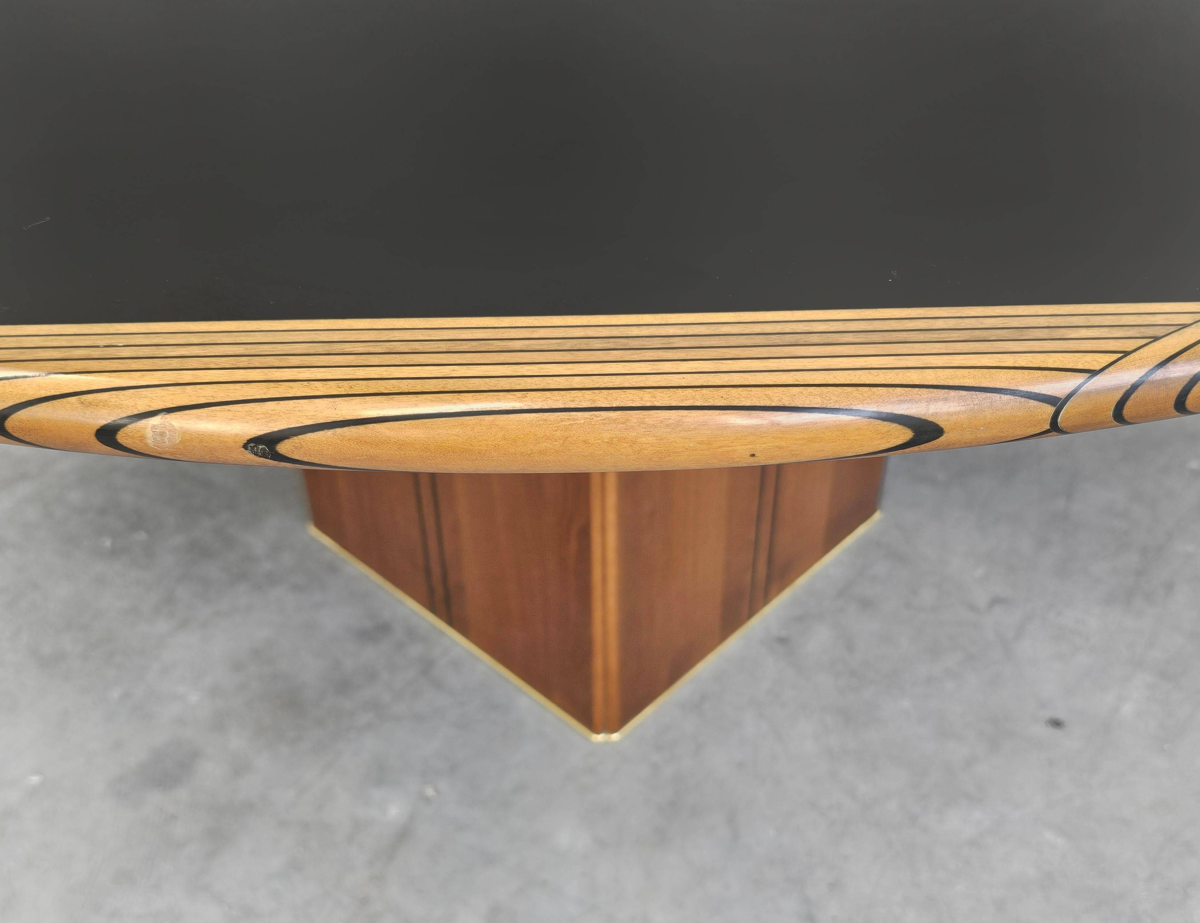 Mid Century Modern dining table 'Africa' by Afra and Tobia Scarpa for Maxalto