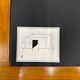 Classic English Writing Desk Black Leather