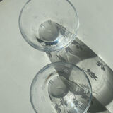 2 crystal bowls JG Durand