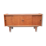 Vintage sideboard 4 sliding doors