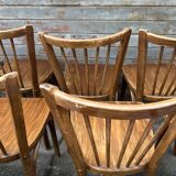 (Lot) 13 Stamped Baumann Chairs