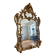 Large gold mirror in Louis XV style