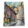 Old painting oil on Isorel "Paris street of the Town Hall"