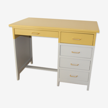 Bureau vintage bicolore