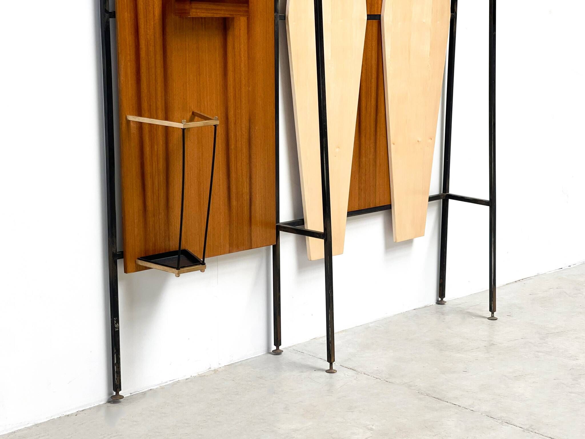 XL veneer Italian coat rack
