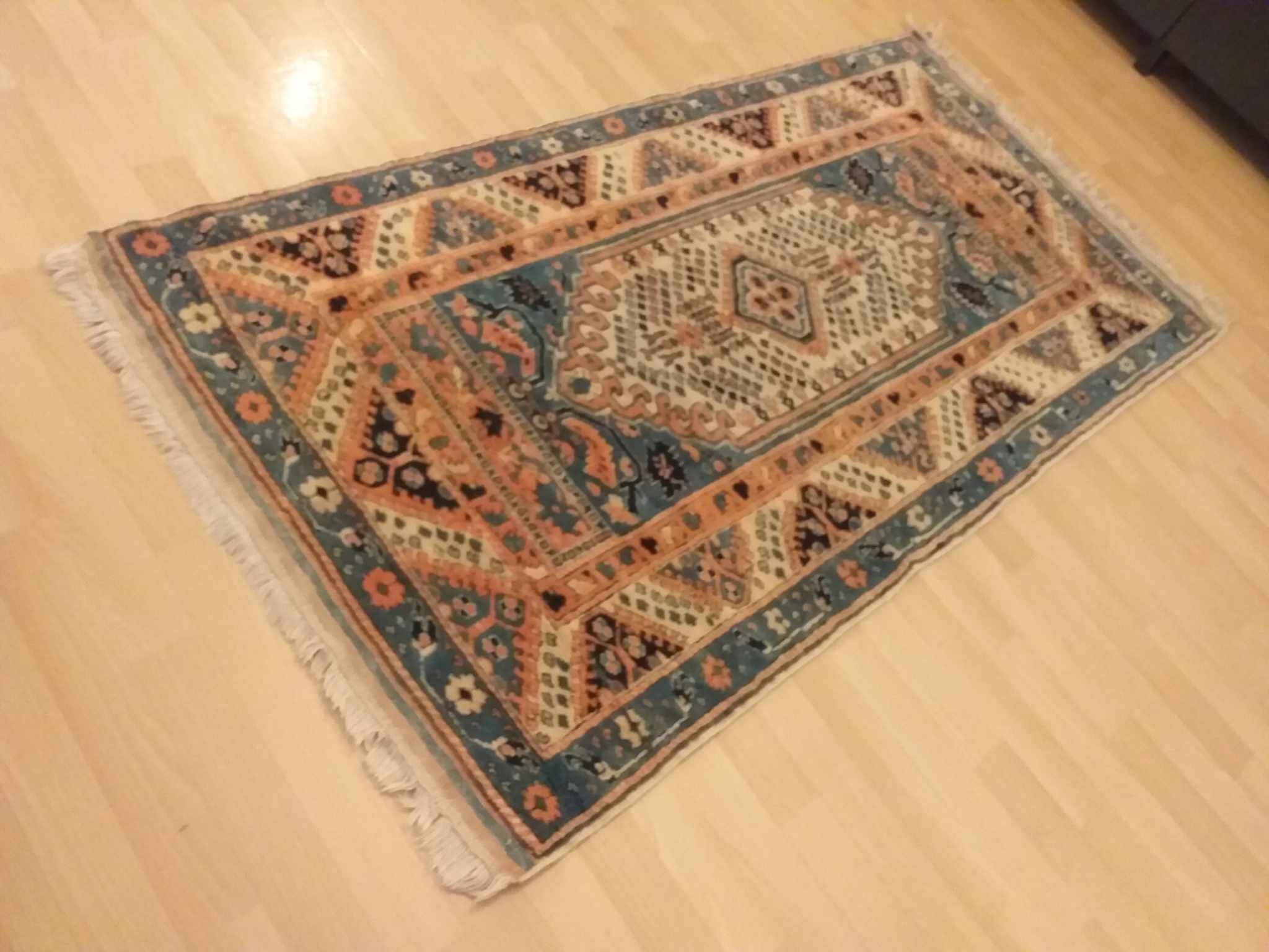 Handmade Caucasian Shirvan Rug 191x100cm