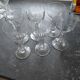 6 antique champagne flutes