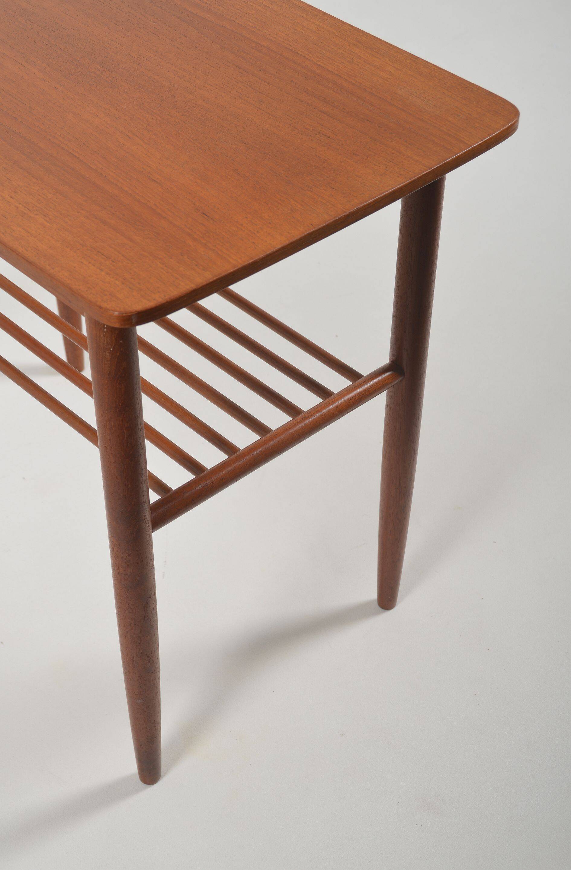 Danish wooden side table, 1960s