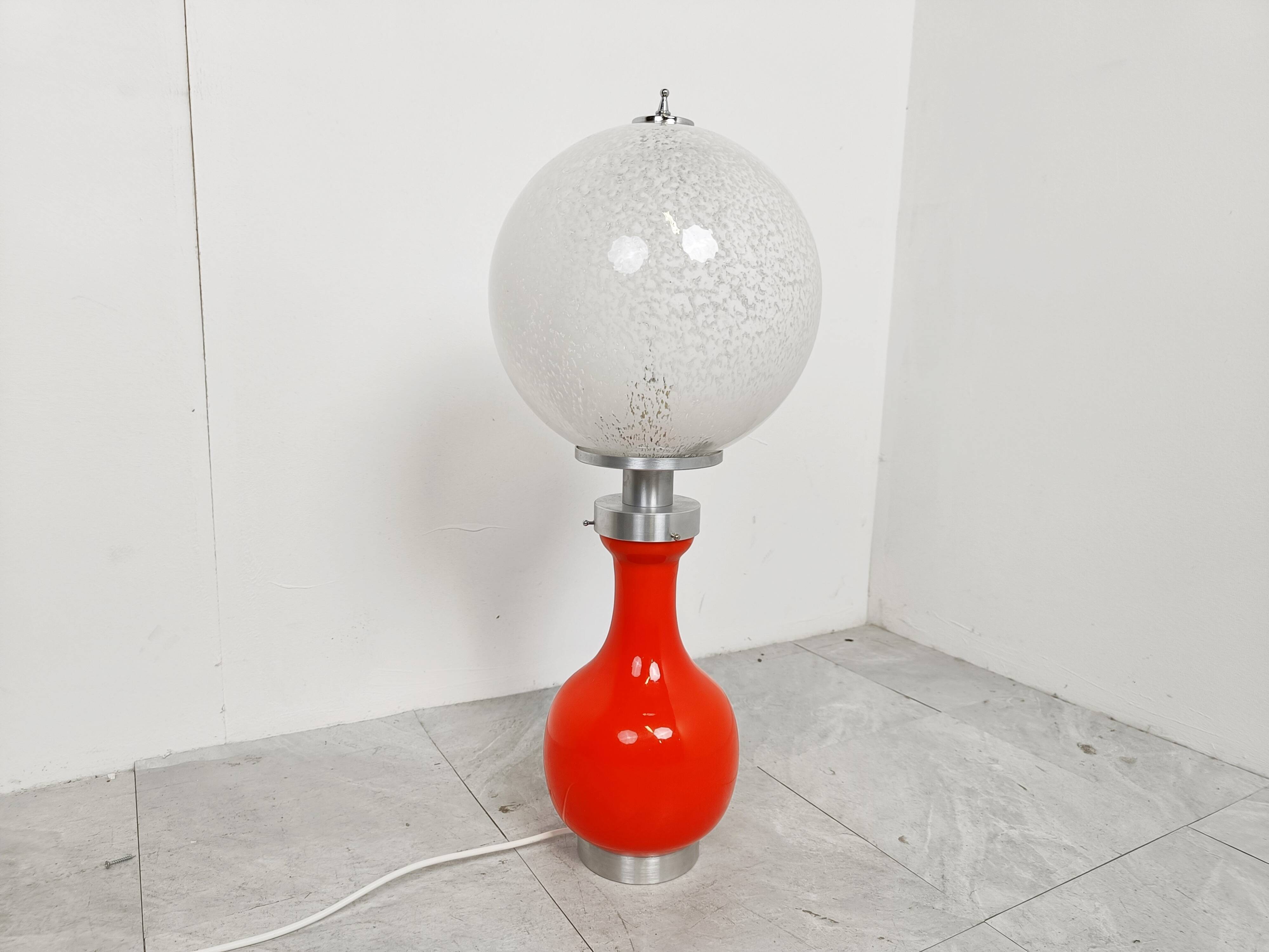 Vintage table lamp by Mazzega, 1960s