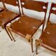 Montreal leather dining chairs by Frei Otto, Germany 1967, Set of 4