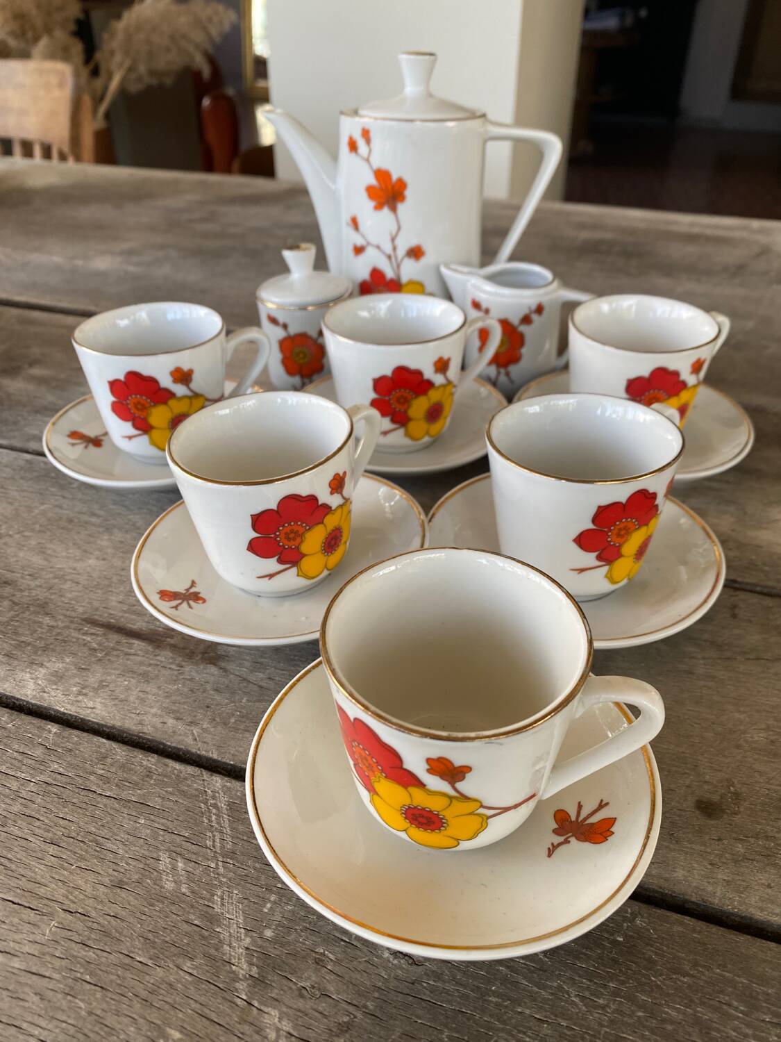 Service à café vintage