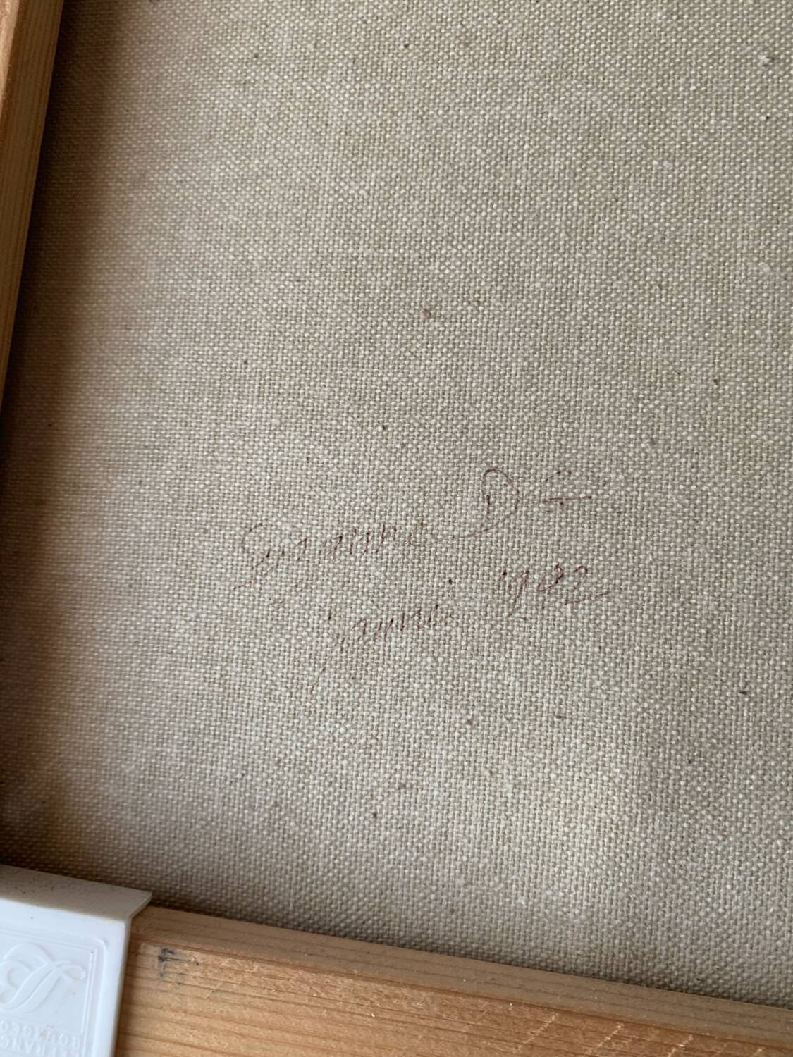 Oil painting on canvas still life