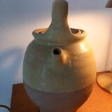Terracotta goat water jug