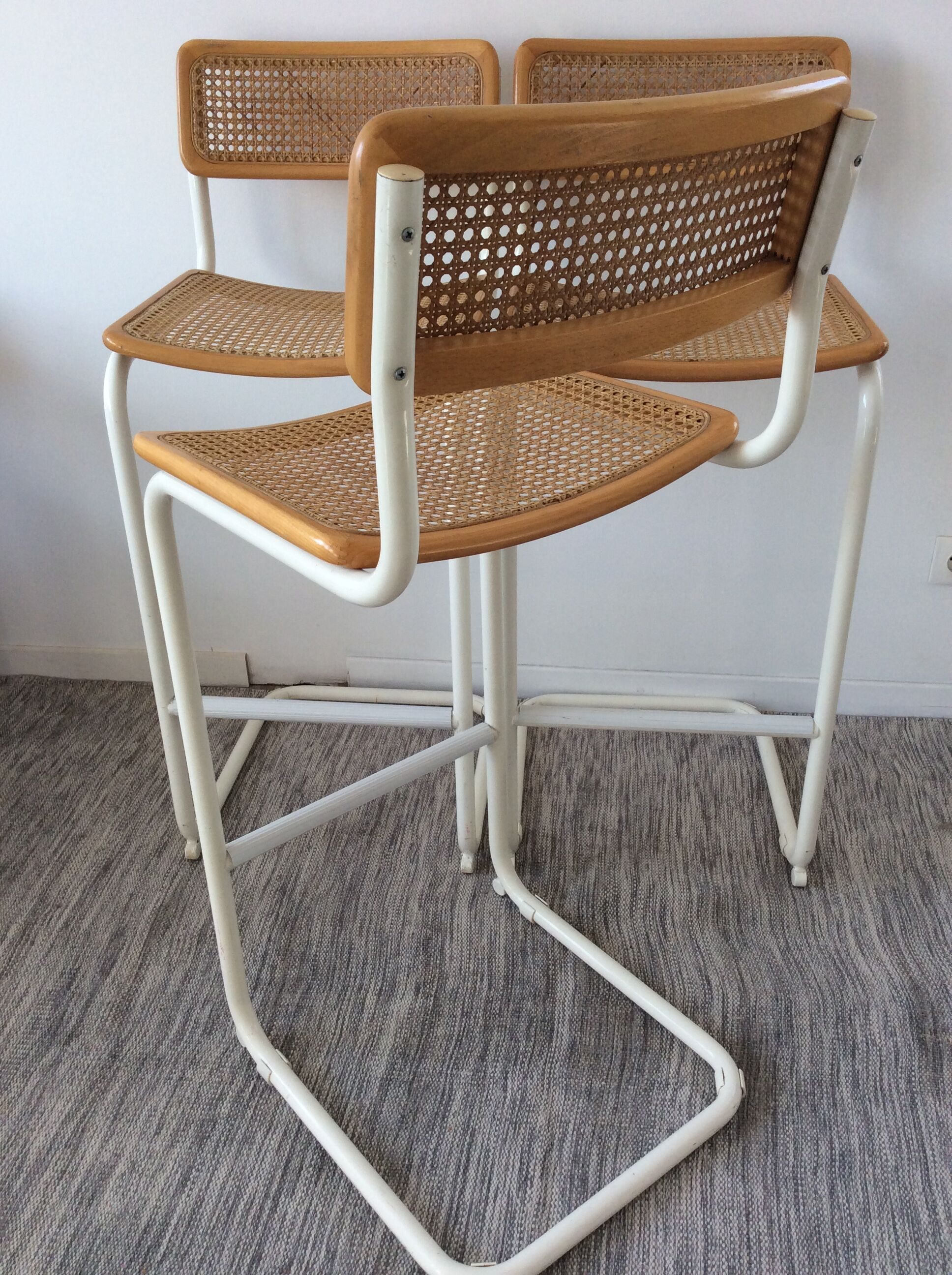 Série de 3 chaises hautes