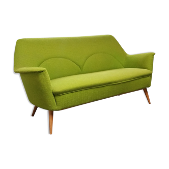 Sofa years 50, 60 lime green