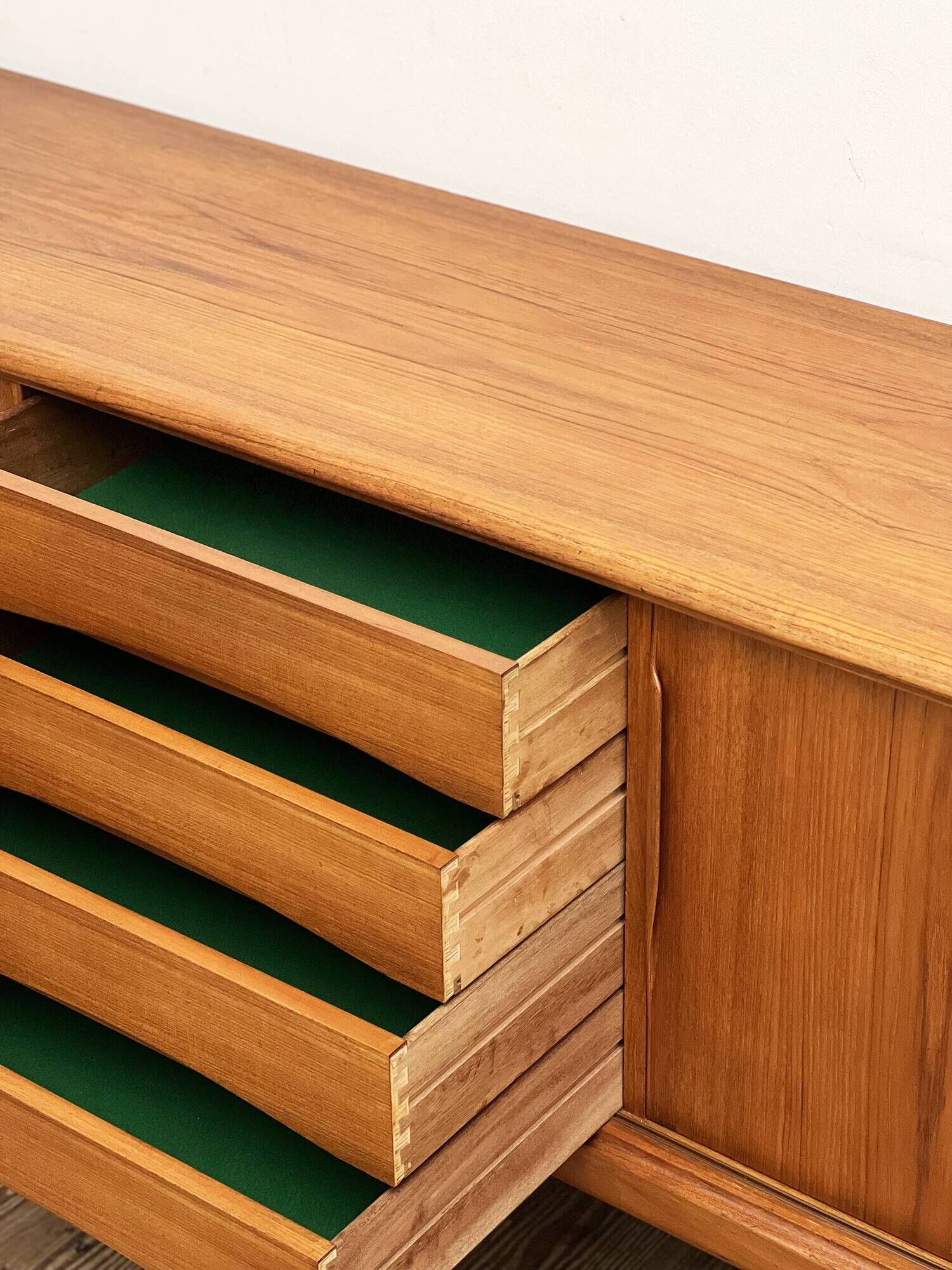 Danish Mid-Century Modern Sideboard in Teak by Axel Christensen Odder Furniture, 1960s