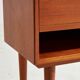 Restored teak nightstand