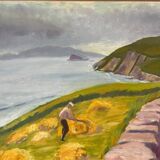 Landscape signed Lou Dolin