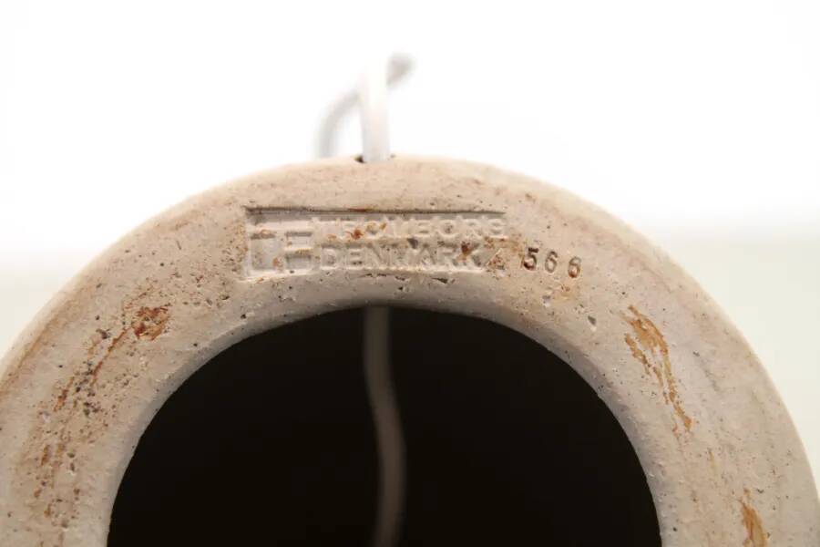 Large Ceramic table lamp by Frank Milo for Tromborg, model 566