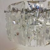 Kinkeldey glass ceiling lamp. 1970s