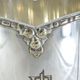Seau a glace art deco in silver metal goldsmith roux marquiand
