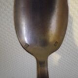 11 silver spoons with punches