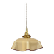 Vintage yellow opaline lampshade pendant light