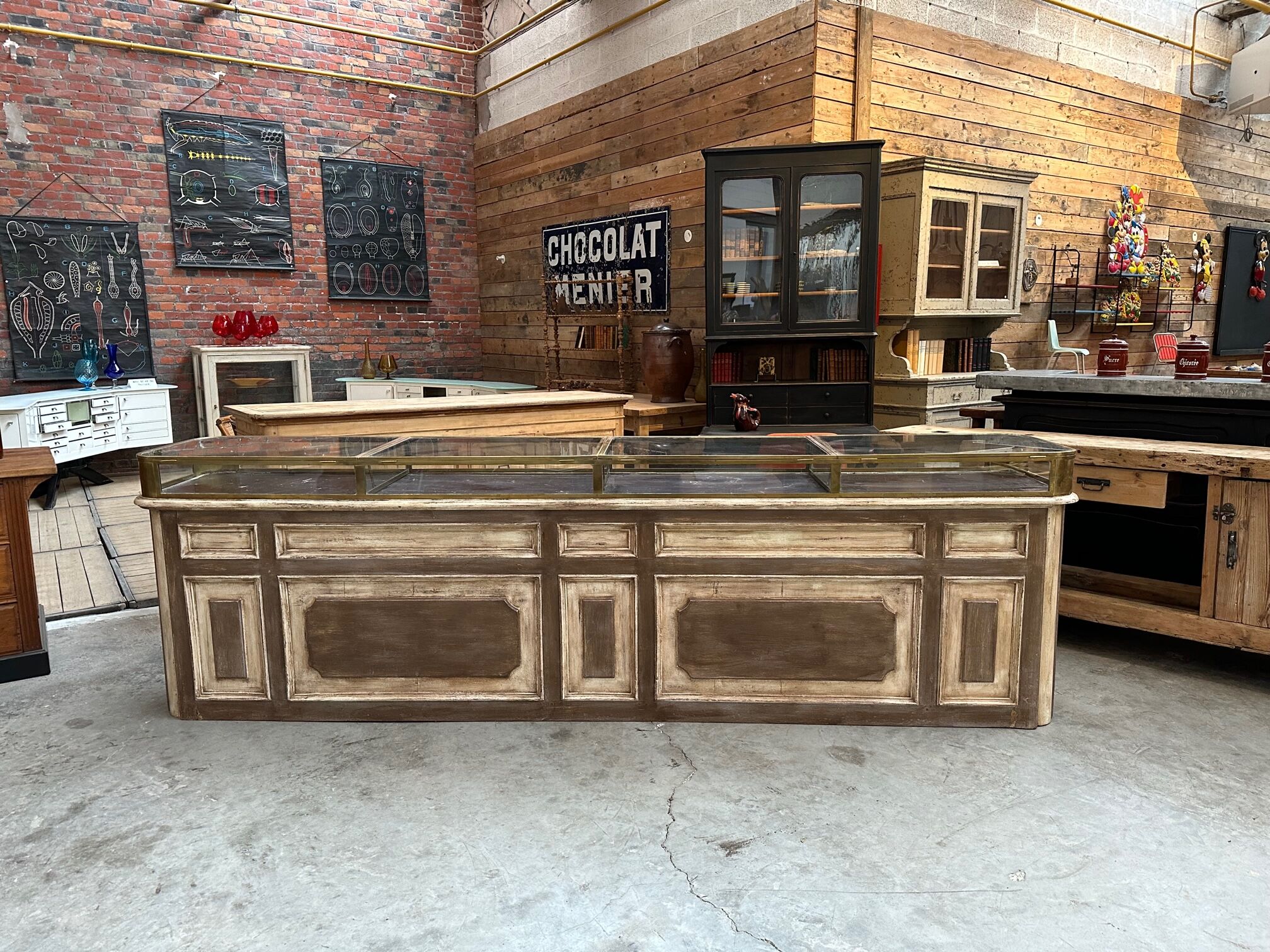 Showcase counter early twentieth century