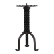 Brutalist Sculptural Wrought Iron Candle Holder 1960s
