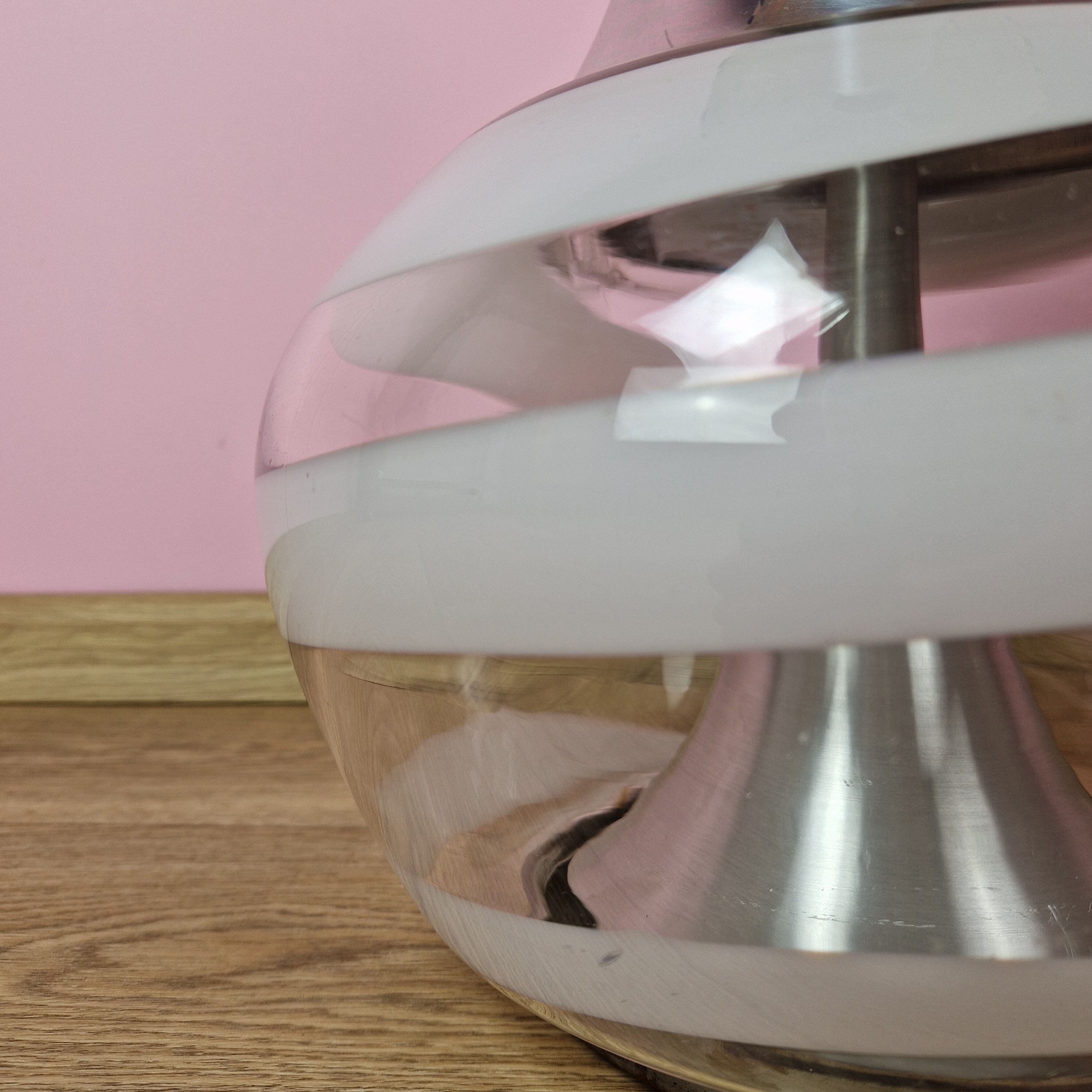 Floor Lamp with Illuminated Glass Base from Doria Leuchten, 1960s