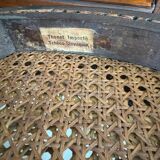 Ancienne paire de chaises bistrot Thonet N10