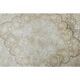 1970s Vintage Persian Handmade Wool Cotton Beige Area Rug 289x376
