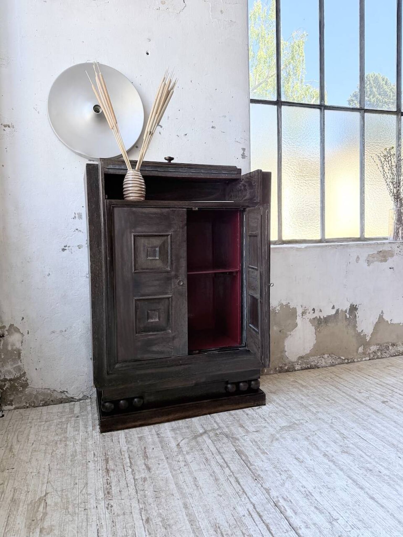 Meuble bar art déco Hoffmann Chaleyssin 1940